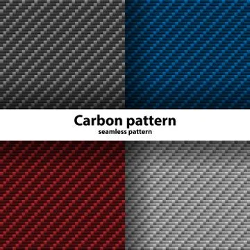 Carbon fiber seamless pattern, vector illustration Stock Illustration