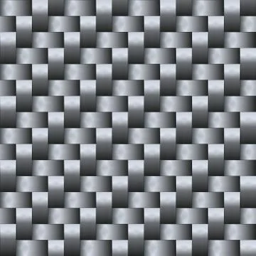 Carbon fiber surface Stock Illustration