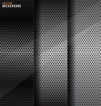 Carbon fiber texture. Seamless vector luxury texture. Stock Illustration