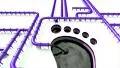Carbon footprint oil purple pipeline pipe line foot print oil climate change 4k 4k or 4k+ Resolution