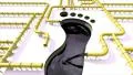 Carbon footprint oil yellow pipeline pipe line foot print oil climate change 4k 4k or 4k+ Resolution