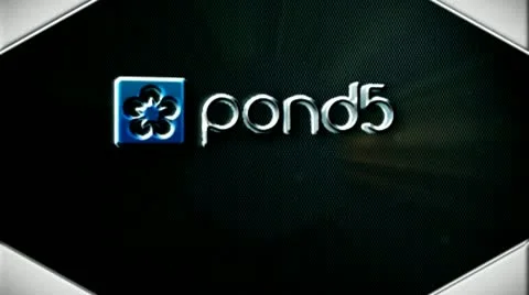 Carbon Glitch Logo Stockmateriaal After Effects