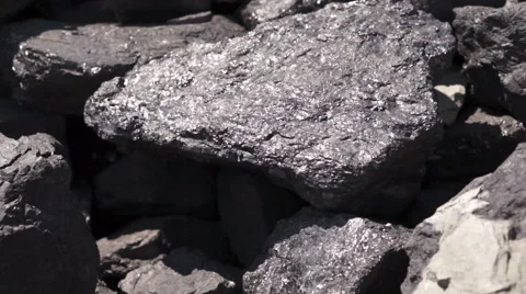Carbon Graphite Ore Tilt Up Stock Footage 40391660