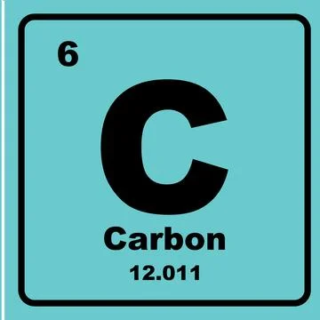 Carbon icon Stock Illustration