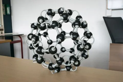 Carbon Molcecule Stock Photos