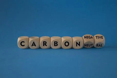 From carbon neutral to negative Stock Photos