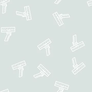 Carbon peeling line vector seamless pattern Illustration