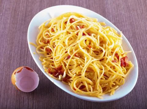 Carbonara Foto stock