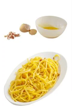 Carbonara Foto stock