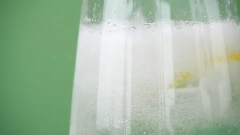 Carbonated bubble drinks video clip Stock Footage 308621540
