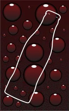 Carbonated drink Illustrazione stock