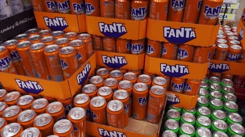 Carbonated drinks Stock Footage 283901212