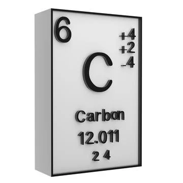 Carbon,Phosphorus on the periodic table of the elements on white blackgroun.. Stock Illustration