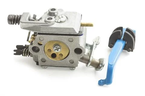 Carburetor for a two-stroke engine Stock Photos