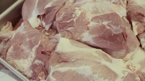 Carcass meat freezing Stock Footage 66572073