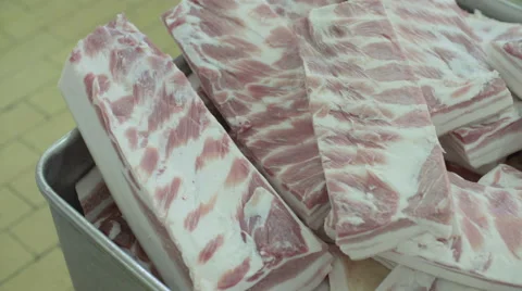 Carcass meat freezing Stock Footage 66572799