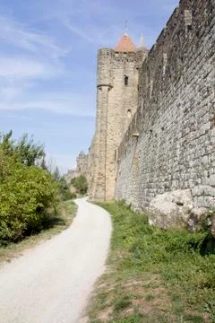 Carcassone castle Stock Photos