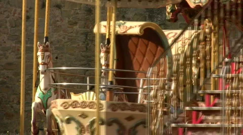Carcassonne Carousel 2 Stock Footage 133713