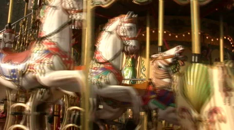 Carcassonne Carousel 4 Stock Footage 133718