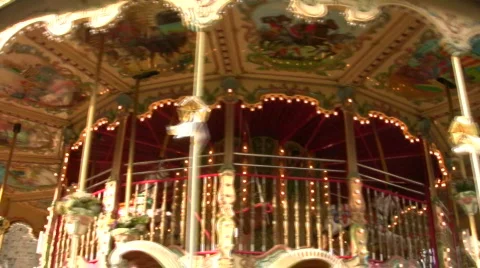 Carcassonne Carousel 6 Stock Footage 133722