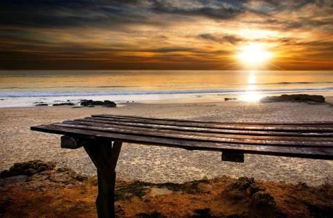 Carcavelos beach Stock Photos