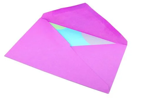 Card and envelope Stock Photos