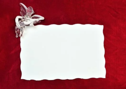 Card with an angle Stock Photos