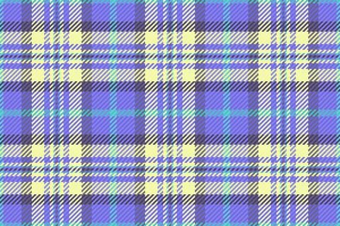 Card background pattern vector, teen plaid textile fabric. Cool seamless te.. Illustrazione stock