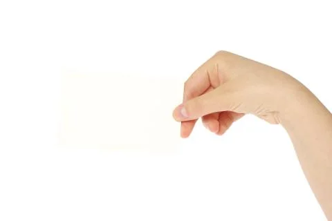 Card blank Foto stock