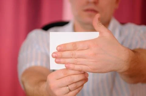 Card blank Stock Photos