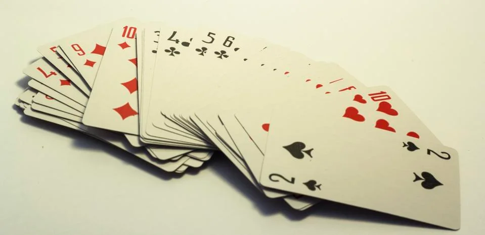 Card deck Stock Photos