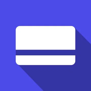 Card flat design Stock-Illustration