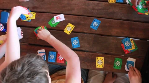 Card game Video stock 39105227