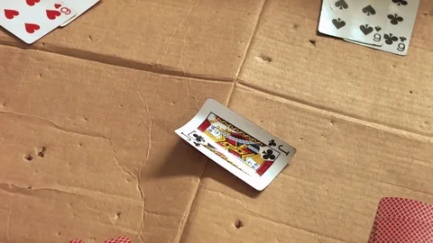 Card game Stock Footage 80432232