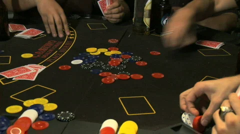 Card games Stock Footage