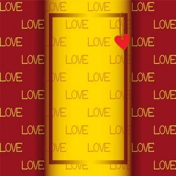 Card with gold elements Illustrazione stock