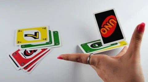 Card &amp; hand Stock Photos