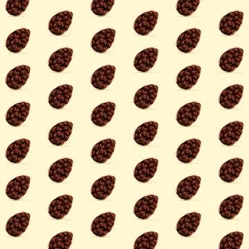 Card for Happy Easter. Modern design, pattern, background or wallpaper Stock Photos