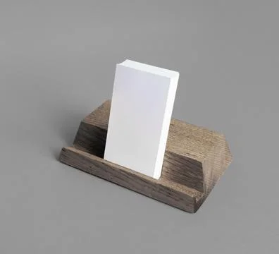 Card holder, business cards Stock Photos