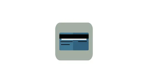 Card icon animation for video motion graphics Stock Footage 149934598
