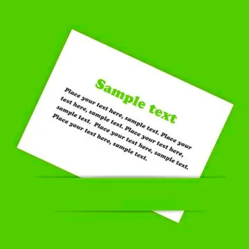 Card Illustrazione stock