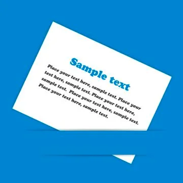 Card Illustrazione stock