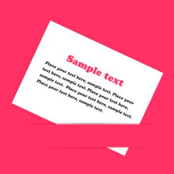 Card Illustrazione stock