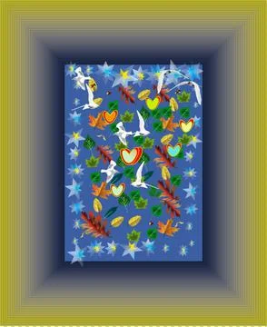 Card illustration Stock Illustration