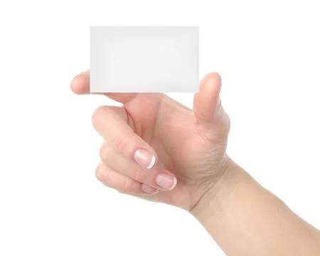 Card isolated Stock Photos