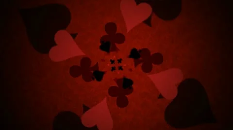 Card Kaleidoscope 스톡 동영상 10565139