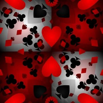 Card kaleidoscope Stock Illustration