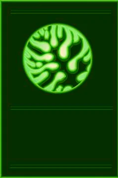 Card Leaf Tropical Stock Illustration