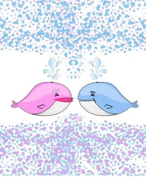 Card love Stock Illustration