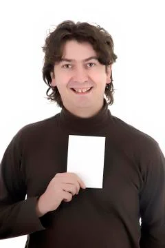 Card man Stock Photos